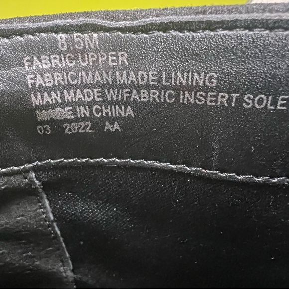 Gianni Bini Black Annina sparkle embellished Ankle Boots with zipper size 8.5 - Picture 3 of 14